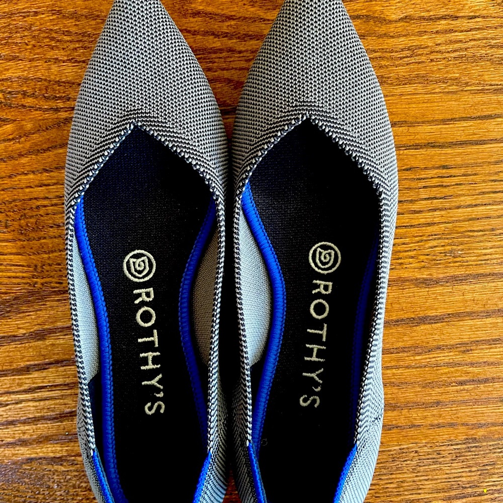 MINT CONDITION Rothy’s “The Point” in Cloud Gray